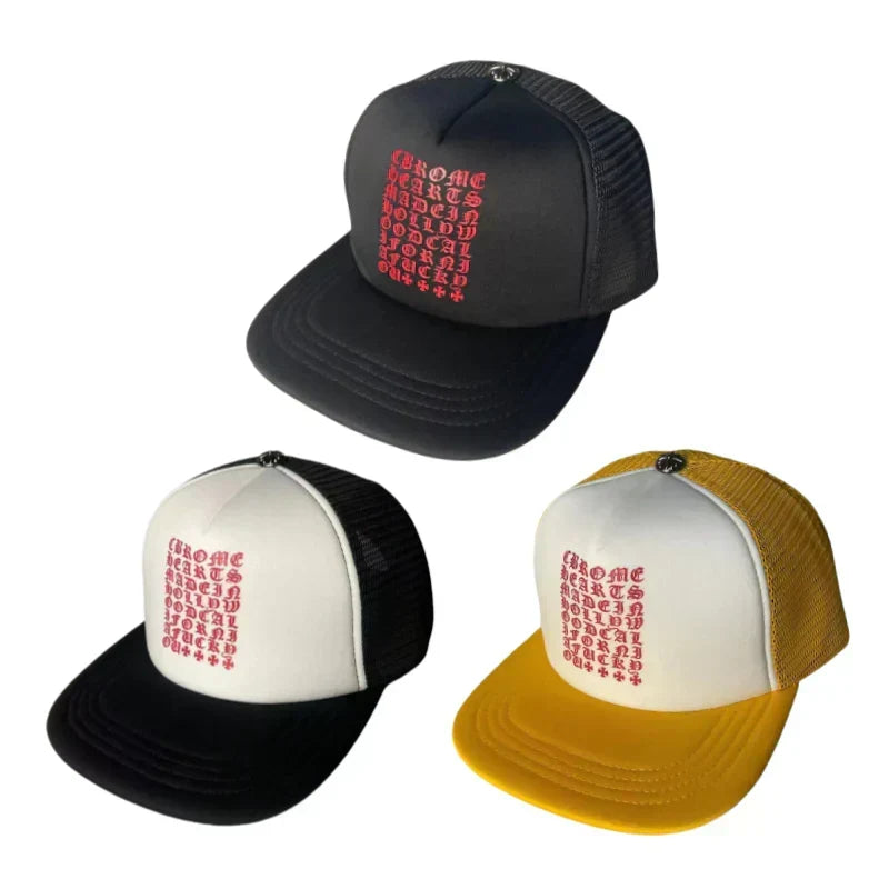 Chrome Hearts Eyechart Cap Trucker Hat