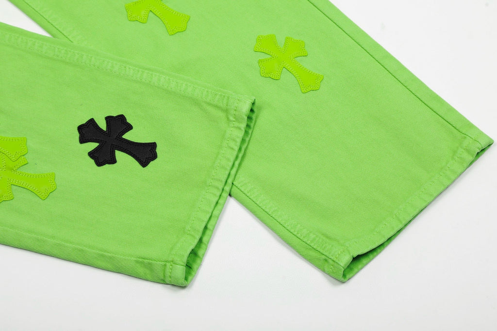 Chrome-Hearts NEW Pants 8166