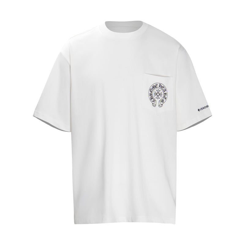 CHROME-HEARTS HorseShoe Logo Pocket T-Shirt K6013