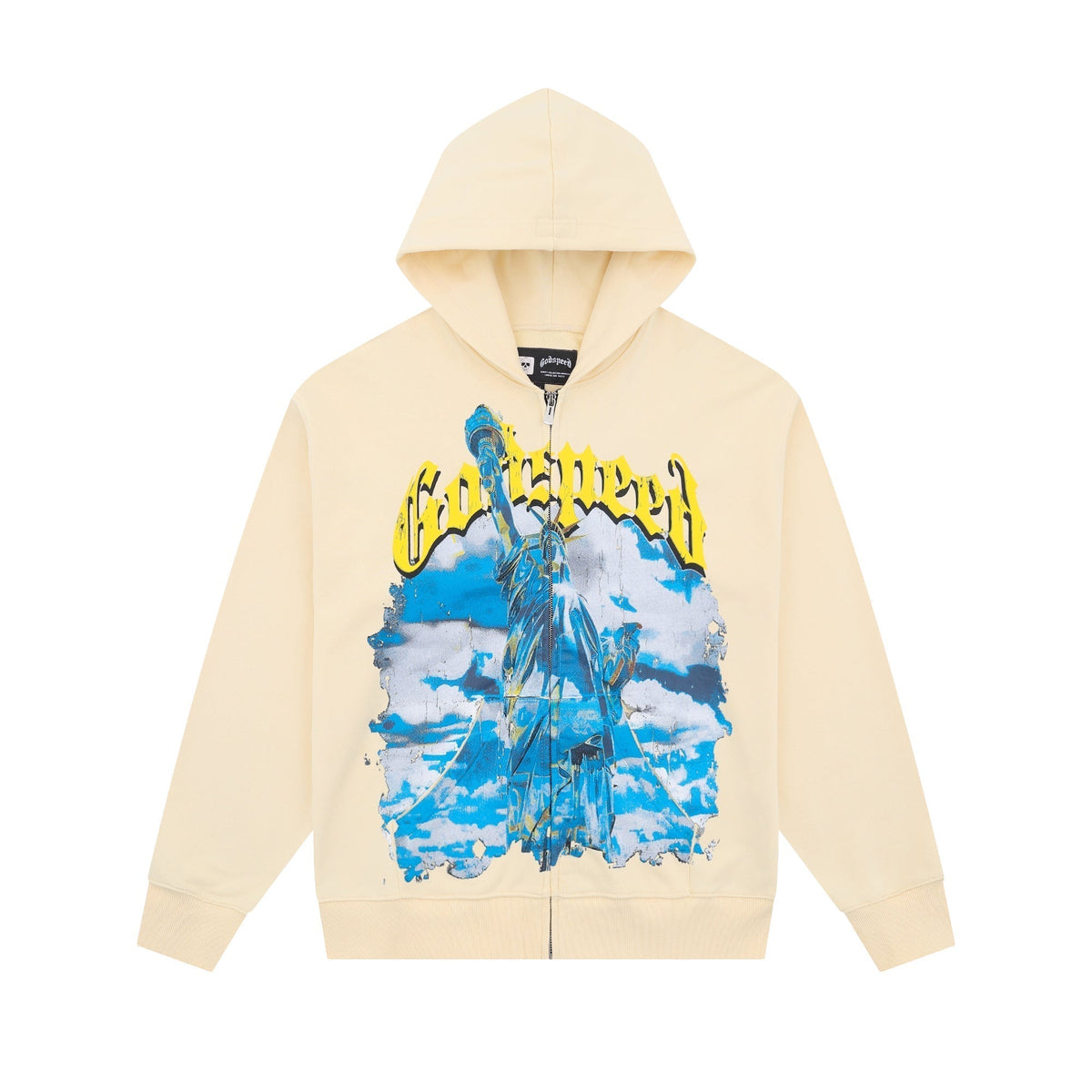 God Speed Zip Up Hoodie-G129