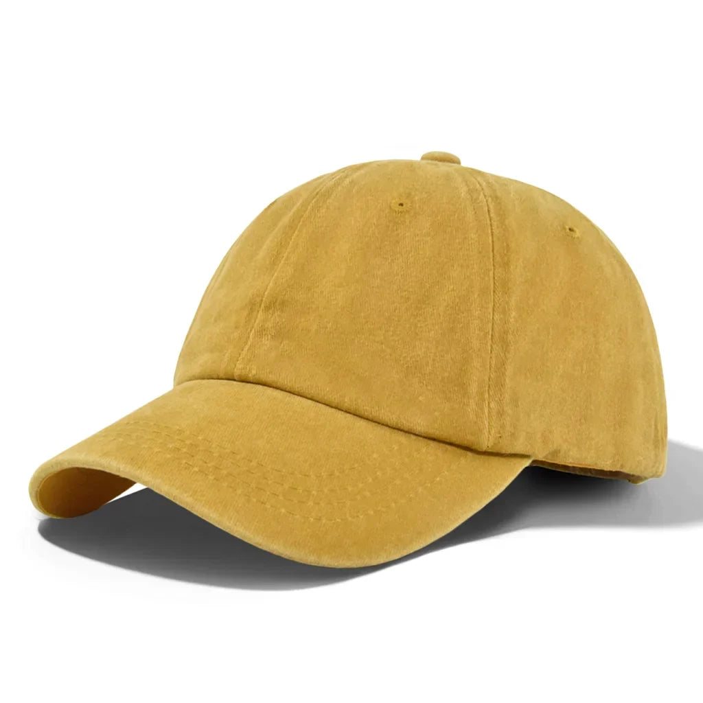 AMBER YELLOW VINTAGE CAP
