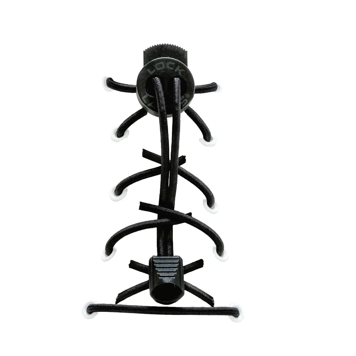 Solid No-Tie Shoelaces in Black
