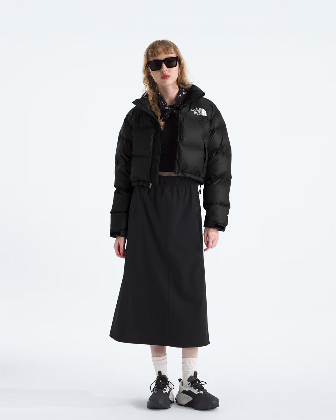 Black Women’s Nuptse Short Jacket