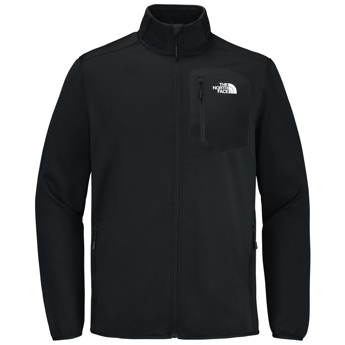 The North Face Men's TNF Black Dove Creek Full-Zip Fleece Jacket