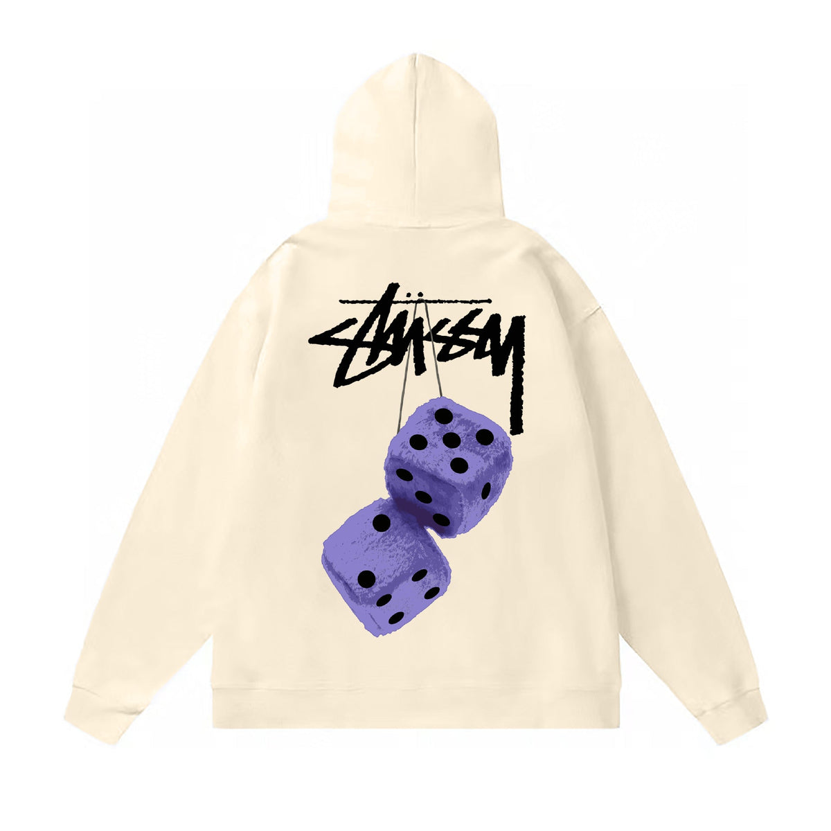 Stussy Hoodie Fall/Winter Fleece Hooded Sweater