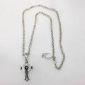chrome hearts Cross chain Necklace