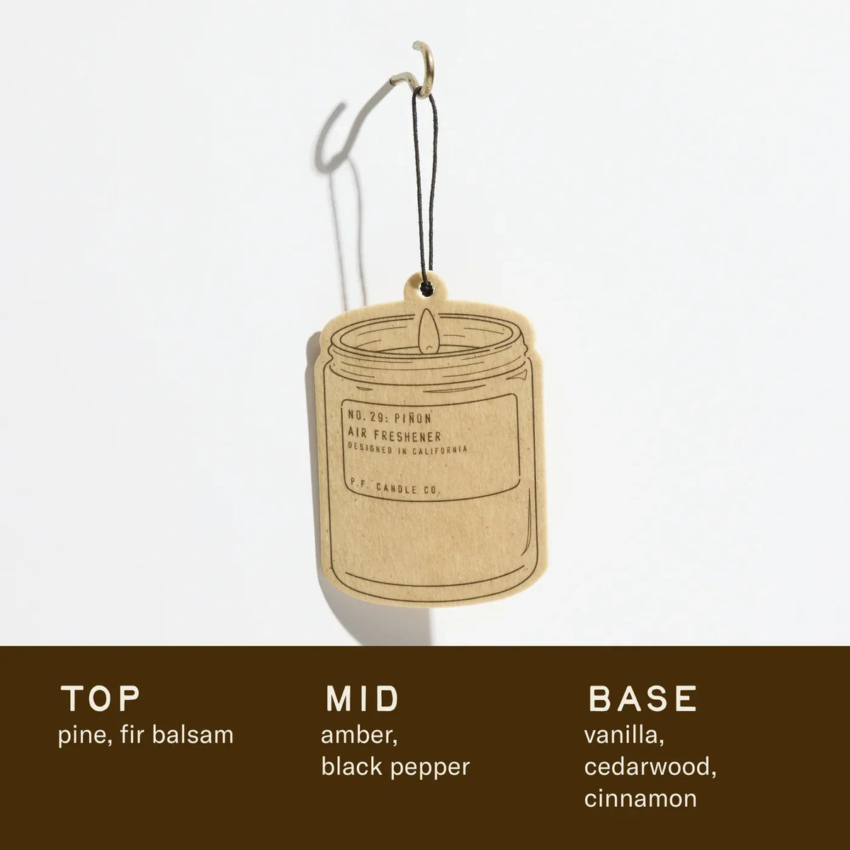 P. F. Candle Co. Piñon– Air Freshener 2 Pack