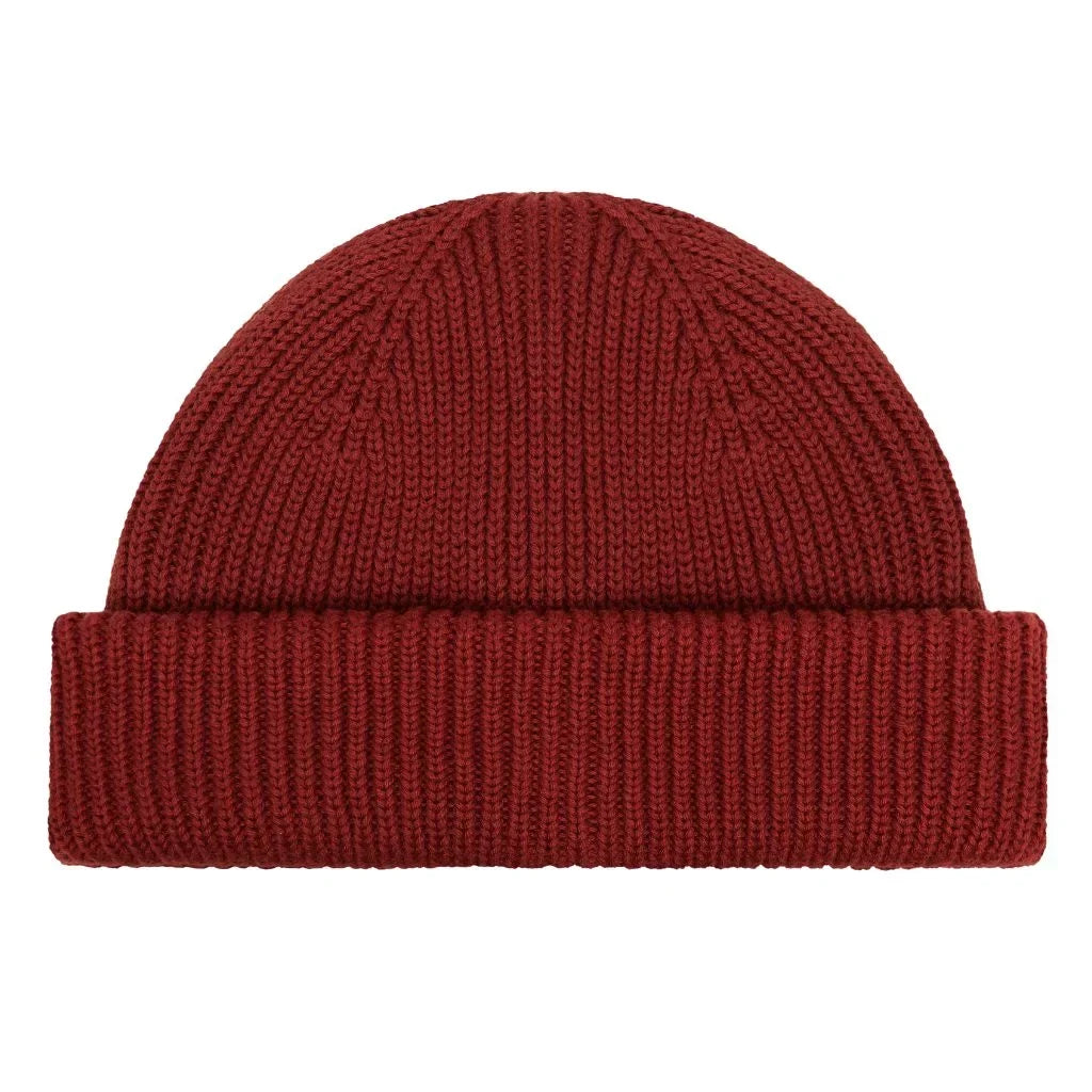 WINE RED FISHERMAN BEANIE PRO