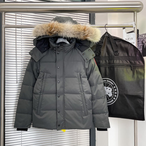 Canada Goose Fur-Trim Hood Puffer Jacket — front