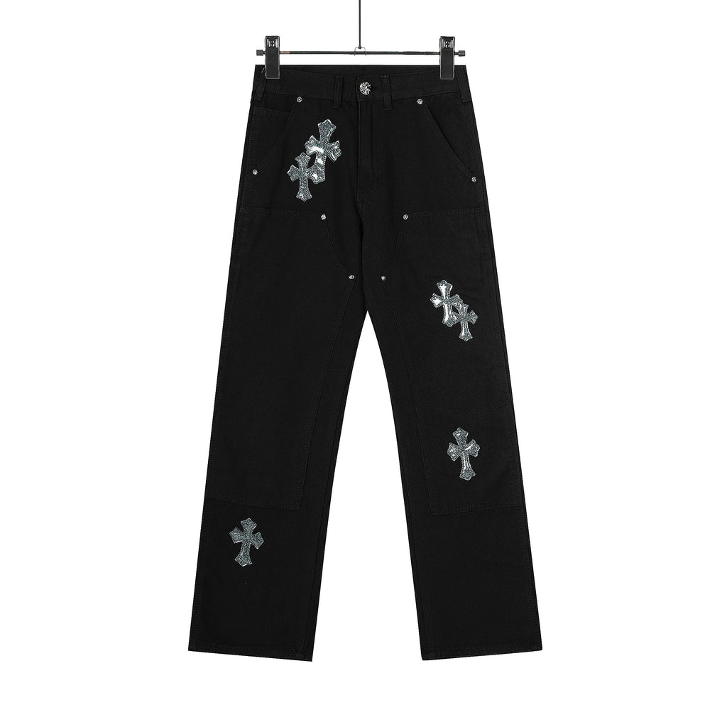 Chrome-Hearts NEW Pants 8164