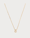 PERSEE Yellow Gold and Diamond Floating Necklace(Yellow Gold)