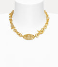 VIVIENNE WESTWOOD Verena Chain Necklace Brass(2 Colors)